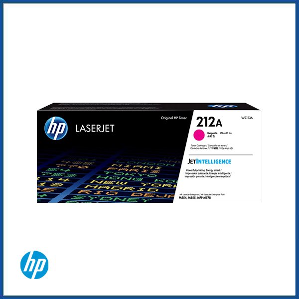 HP 212A Magenta Original Toner Cartridge – W2123A in Qatar